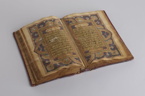 Quranic manuscript, unknown calligrapher, Islamic art, Ottoman dynasty 1299–1922, Arabic
