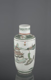 Vase, gift, Paderewski, Ignacy Jan 1860-1941, Chinese, Qing 1644–1911, ceramics, colored porcelain,
