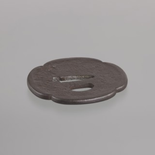 Crossguard tsuba, Kaneie,  school craftsman author; Japanese art; Japanese culture; Edo 1603–1868;