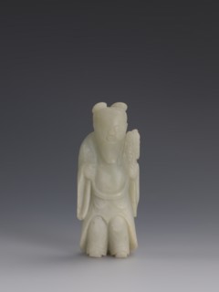 One of the Eight Immortals;, iconography: Eight Immortals; subject: men; culture: Chinese; fan;