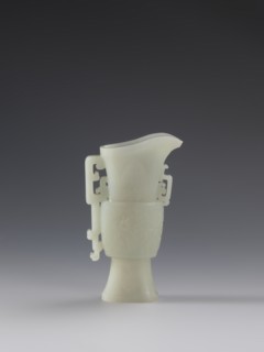 Vase with two taotie masks; maker,  from Ignacy Jan Paderewski; Chinese, Qing dynasty 1644–1911;