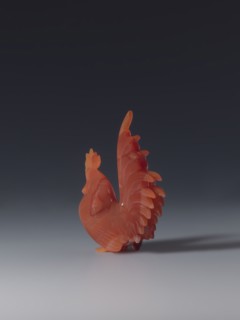 Rooster; creator, sculptor; gift; Chinese art; Chinese; Qing 1644–1911; figurine of a rooster;