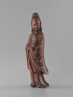Guanyin Bodhisattva, unknown sculptor; figurine; Chinese art; Chinese Buddhism; bodhisattva