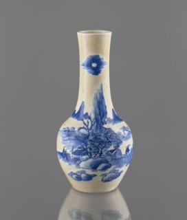Vase, Paderewski, Ignacy Jan 1860–1941; Chinese, Qing dynasty 1644–1911; ceramics, blue-and-white