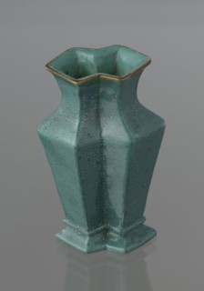 Vase, Qing style, ceramics, Chinese art, Chinese culture, Qing dynasty 1644–1911, 19th century,
