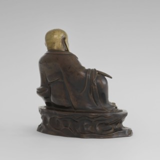 Monk Budai Laughing Buddha, Chinese art; Chinese culture; Qing 1644–1911; Buddhist art; Chinese
