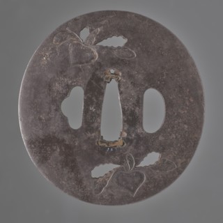 Crossguard tsuba, Masahide author, Bushû school, Japanese art, Japanese culture, Edo 1603–1868,
