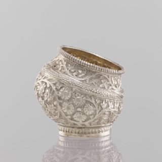 Bowl, Indian art, Indian culture, plant ornament, flowers, leaves, containers, applied art, cups,