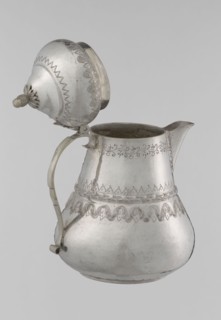 Teapot, 19th century, Turkey; Ottoman dynasty 1299–1922; Islamic art, Turkish; teapot vessel,