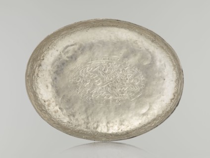 Box with lid, Islamic art, Turkish, Ottoman dynasty 1299–1922, 19th century. Decorated with plant