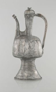 Jug aftabe, Islamic art; 19th century, North Caucasus; water jug aftabe vessel; height 30.0 cm,