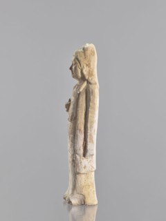 Figure of a standing woman — funerary figurine; creator, sculptor: Krieg doctor author; images of