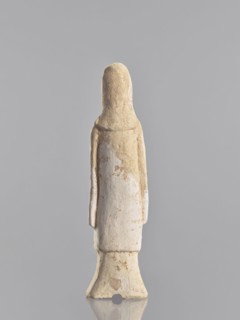 Figure of a standing woman — funerary figurine; creator, sculptor: Krieg doctor author; images of