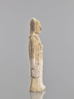 Figure of a standing woman - funerary figurine, creator, sculptor possibly Krieg doctor. Images of