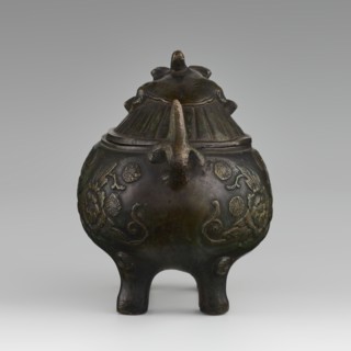 Incense burner with cover - qilin, Paderewski, Ignacy Jan 1860-1941, Chinese art, Chinese culture,
