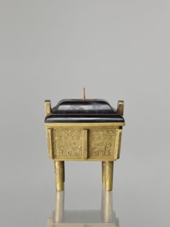 Fangding incense burner with cover, Paderewski, Ignacy Jan 1860–1941, Chinese art, Chinese culture,