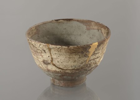 Wan-nari type tea bowl wan-nari chawan, maker, gift; Japanese; Edo period 18th–19th century;
