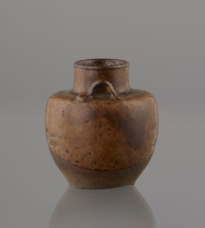 Tea canister chaire of the mimitsuki type, Seto; gift; Japanese art; Japanese culture; Edo
