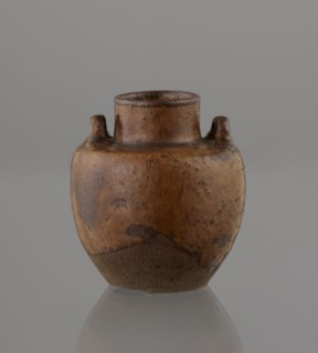 Tea canister chaire of the mimitsuki type; gift; Japanese; Edo 1603–1868 / Meiji 1868–1912; 19th