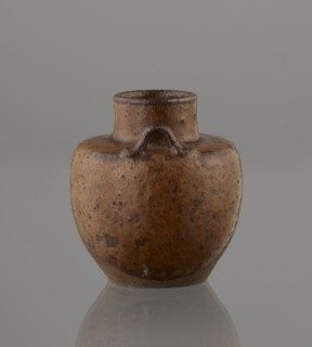 Tea canister chaire of the mimitsuki type, Japanese, Edo 1603–1868 / Meiji 1868–1912, 19th century.