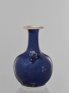 Kendi vessel, Artemisia, bottles, ceramics, floral pattern, Chinese art, Qing style, colored