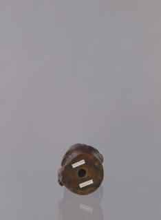 Daruma, Japanese, Meiji period 1868–1912. Ceramic figurine of Daruma Bodhidharma depicted as a male