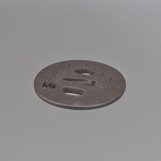 Crossguard tsuba, Tetsugendô,  school author, Japanese art, Japanese culture, Edo 1603–1868,