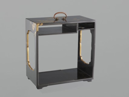Portable picnic set sagejûbako, Gift. Japanese, Edo 1603–1868–Meiji 1868–1912, 19th century.