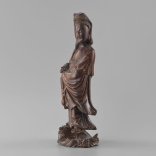Guanyin Bodhisattva, sculptor unknown, Chinese art, figurine, Chinese goddess, Chinese Buddhism,