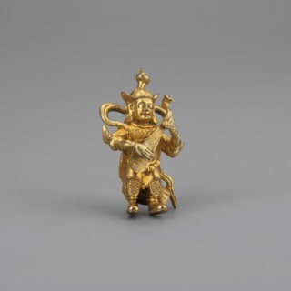 Dhritarashtra, Himalayan culture, Tibetan Buddhist art, Himalayan art, musical instrument, 2nd half