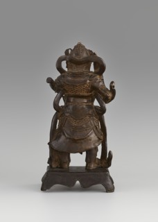 Weituo — protector of Buddhist learning and monasteries;, figurine; Chinese art; Chinese Buddhism;