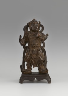 Weituo — protector of Buddhist learning and monasteries., Figurine, Chinese, Chinese Buddhism.