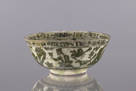 Bowl, Abdullazad Mirza Baba fl. ante 1939, Islamic art, Persian art, Persian culture, Qajar dynasty