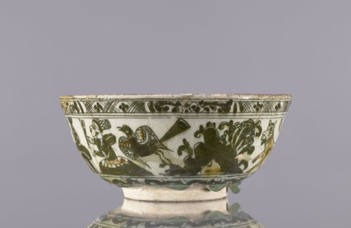 Bowl, Abdullazad Mirza Baba fl. ante 1939, Islamic art, Persian art, Persian culture, Qajar dynasty