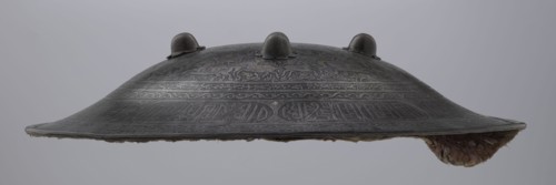 Shield sipar, Persian, Qajar dynasty 1785–1925, Iranian, 18th/19th century. Material: metal weapon;