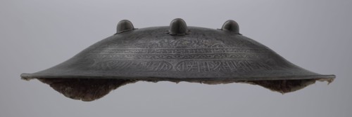 Shield sipar, Persian Iran, Qajar dynasty 1785–1925, 18th–19th century. Weapon; height 9.0 cm,