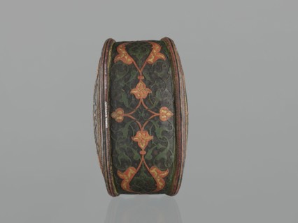 Waterskin matara, Turkish, Ottoman dynasty 1299–1922, 2nd half of the 16th century, Turkey.