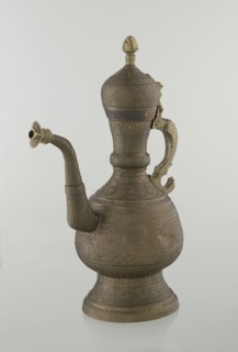 Jug aftabe, gift, repossession, Islamic art, Persian culture, Qajar dynasty 1785–1925, aftabe,