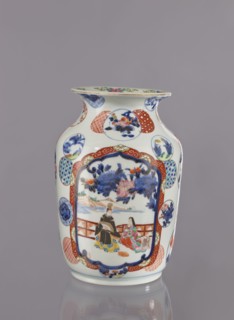 Vase, Japanese, Meiji period 1868–1912, 2nd half of 19th century. Porcelain vessel attributed to
