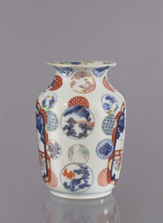 Vase, Tashiro maker/firm, Japanese, colored porcelain, ceramics, Meiji period 1868–1912, 2nd half