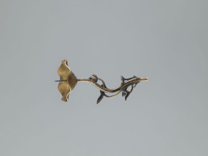 Candlestick shokudai, lotus motifs, turtles and cranes iconography, Japanese, Meiji period