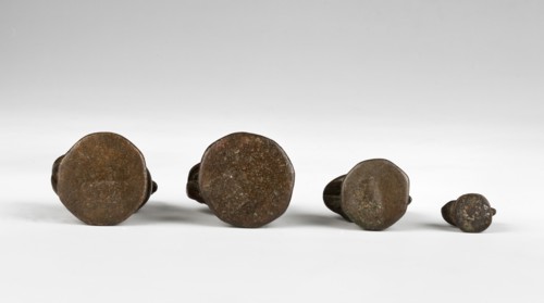 Karaweik weight, 5 tikals; maker, Southeast Asian, Burmese; bird-shaped Karaweik weight on a