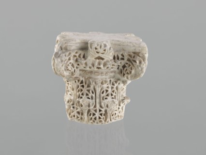 Column capital from Madinat az-Zahra, Islamic/Arabic art, Caliphate of Córdoba 929–1031,