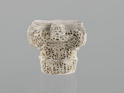 Column capital from Madinat az-Zahra, Islamic/Arabic art, Caliphate of Córdoba 929–1031,