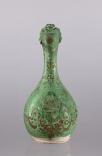 Jug, gift, Islamic art, Turkish culture, Ottoman dynasty 1299–1922, glazed ceramic jug with floral