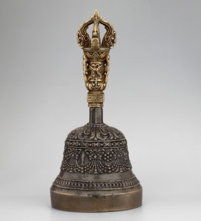 Bell, Tibetan Buddhist art, Himalayan art, Himalayan culture, vajras, bodhisattva iconography,