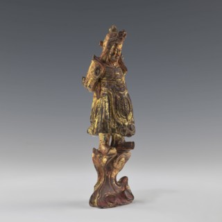 Guardian of Heaven, figurine, art of Southeast Asia, Vietnamese culture, 1st half of the 19th