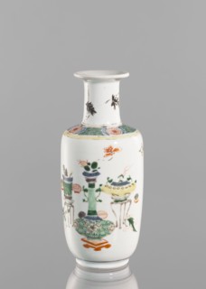 Vase, gift, Paderewski, Ignacy Jan 1860–1941, Chinese, Qing dynasty 1644–1911, 19th century;