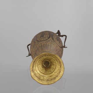 Vase, repossession Kraków - purchase provenance; Indian art, Indian culture; cobras snakes, plant