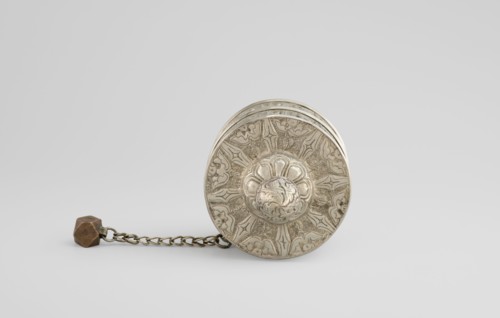 Prayer wheel, Tibetan Buddhist art, Himalayan, scrolls, Buddhist art, 19th century, Tibet, cult
